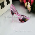 Beautiful wedding shoes with crystals